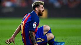 Lionel Messi, 3 hafta sahalardan uzak kalacak!