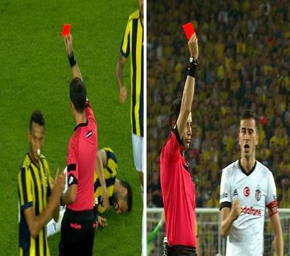 Derbide kırmızı kartlar arka arkaya!