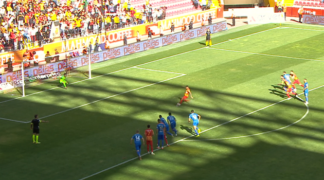 İşte penaltı anı ve gol