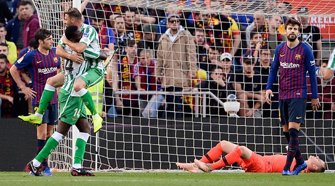 Betis'ten Barcelona'ya evinde kötü sürpriz (ÖZET)