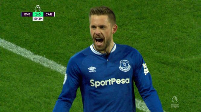 Everton'ı Sigurdsson uçurdu! (ÖZET)