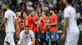İspanya'dan tek gollü prova! (ÖZET)