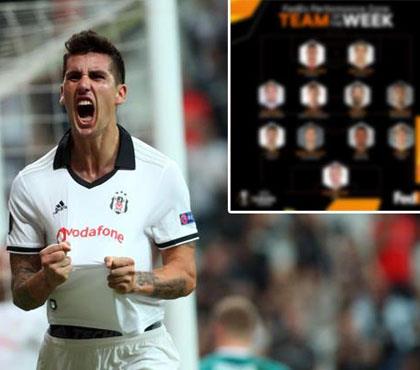 Beşiktaşlı yıldız Avrupa Ligi'nde haftanın 11'inde!