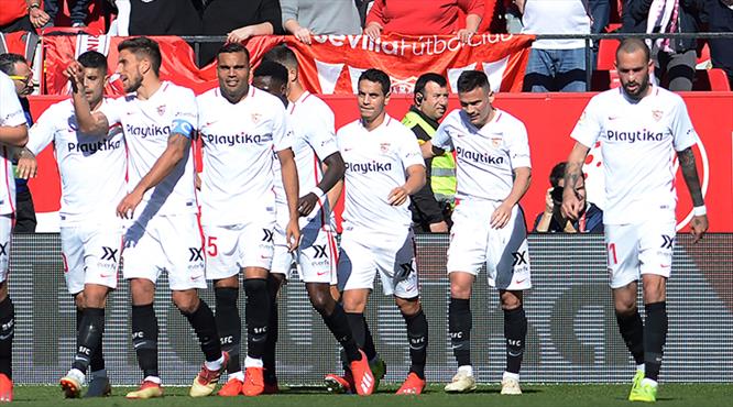 Sevilla'dan Levante'ye 11 gol (ÖZET)