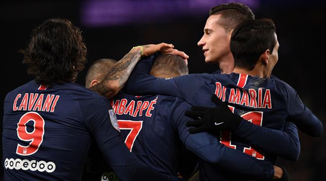 PSG yıldızlarıyla işi bitirdi (ÖZET)