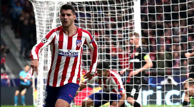 Atletico Madrid Morata'yla güldü (ÖZET)