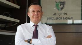 Denizlispor Başkanı Çetin PFDK'ya sevk edildi