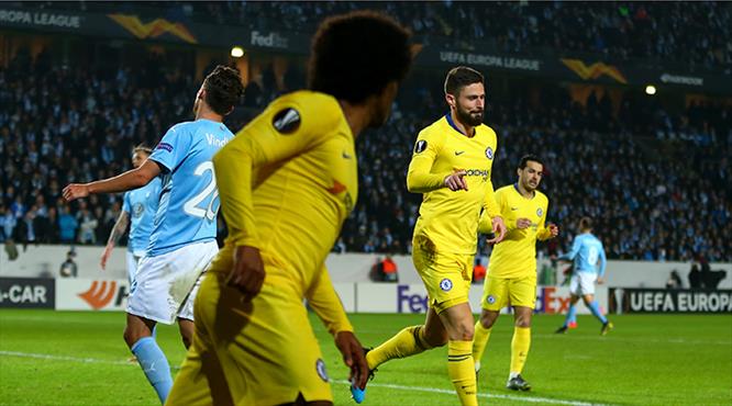Chelsea 6-0'ı Malmö'yle unuttu (ÖZET)