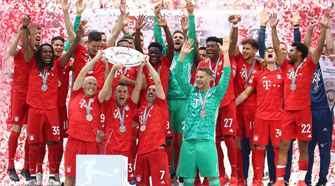 Bundesliga'da şampiyon Bayern Münih