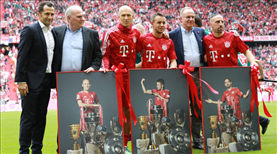Bayern'den efsanelere veda