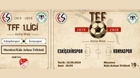 Eskişehirspor'dan nostaljik bilet