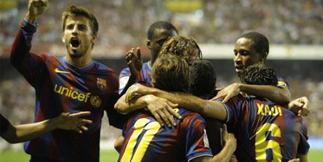 Avantaj Barca'da