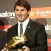 Altın ayakkabı Messi'nin!
