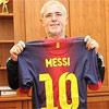 Messi'den Müller'e jest