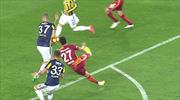 Galatasaray bu pozisyonda penaltı bekledi