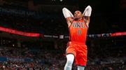 Westbrook NBA tarihini değiştiriyor (ÖZETLER)
