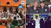 Beşiktaşlı futbolculardan galibiyet pozu!