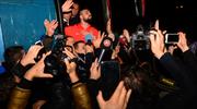 Trabzonspor'a coşkulu karşılama
