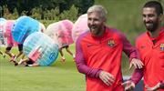Barça'da çılgın idman!