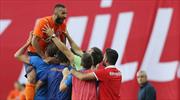 Başakşehir'in zirveyi bırakmaya niyeti yok!