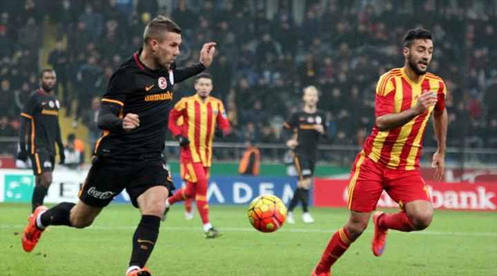 Galatasaray ile Kayserispor 42. kez