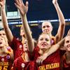 Galatasaray şampiyonluk maçında 