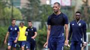 Slimani ilk kez sahada