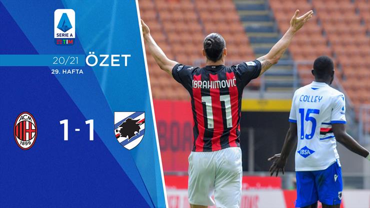 ÖZET | Milan 1-1 Sampdoria