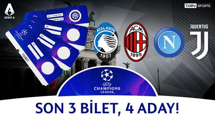İtalya'da Devler Ligi yarışı!