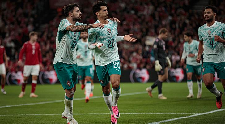 Ronaldo'suz Portekiz, Danimarka'yı 4'ledi! İşte gecenin sonuçları