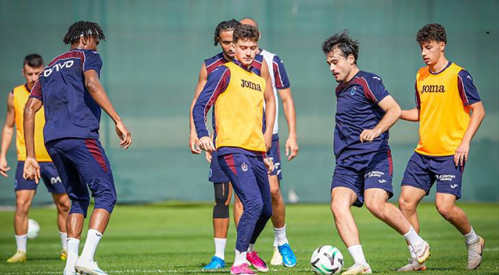 Trabzonspor, KuPS Kuopio maçının hazırlıklarına devam etti