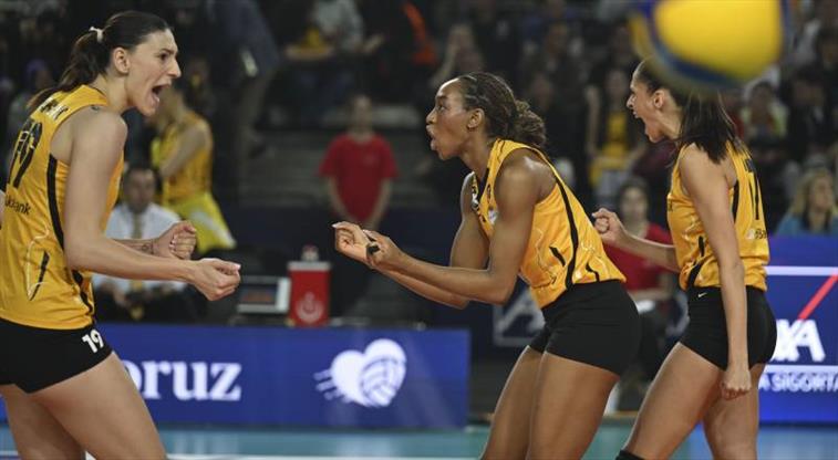 Kupa Voley'de şampiyon Vakıfbank!