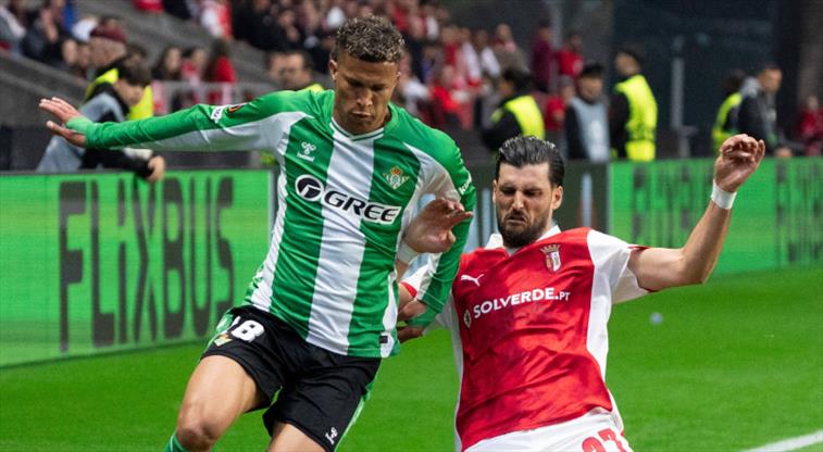 Braga ile Real Betis, turun ilk maçında yenişemedi