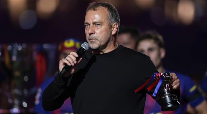 Hansi Flick'ten duygusal açıklama: "Bu anı asla unutmayacağım"