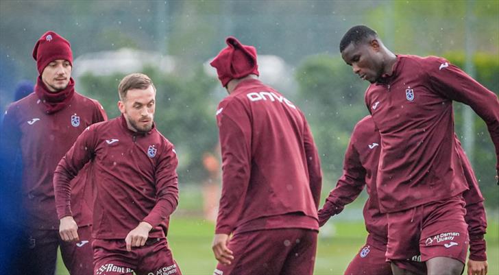Trabzonspor'da kupa mesaisi devam ediyor!