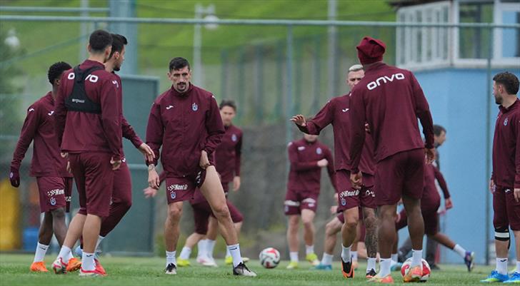 Trabzonspor kupa finali hazırlıklarını sürdürüyor!