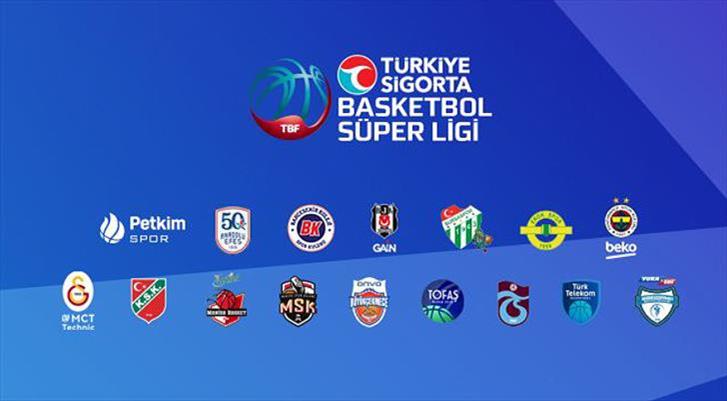 Türkiye Sigorta Basketbol Süper Ligi'nde çeyrek final heyecanı!