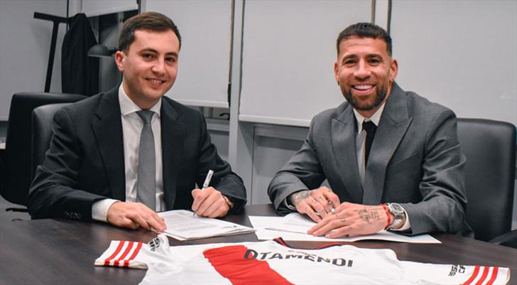 Benfica'dan ayrılan Otamendi yeni takımına imzayı attı!