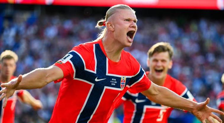 Erling Haaland yıldızlaştı, Norveç rahat kazandı!