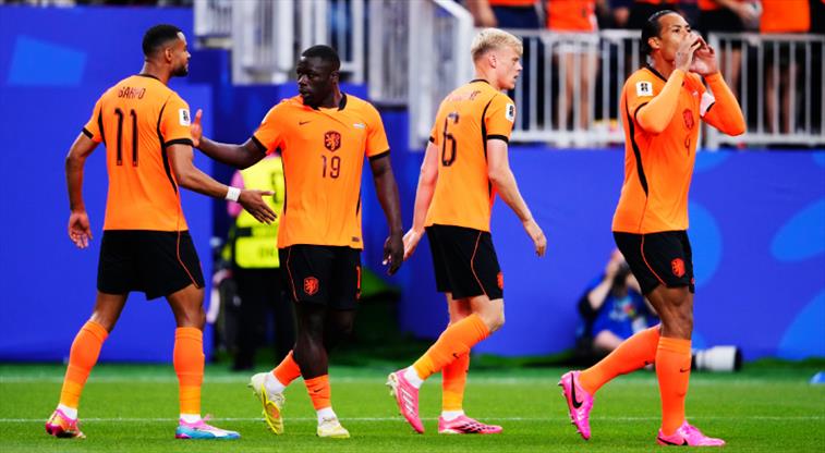 Hollanda, İsveç'e gol oldu yağdı!