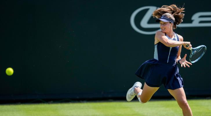 Zeynep Sönmez, Eastbourne Açık'ta çeyrek finale çıktı