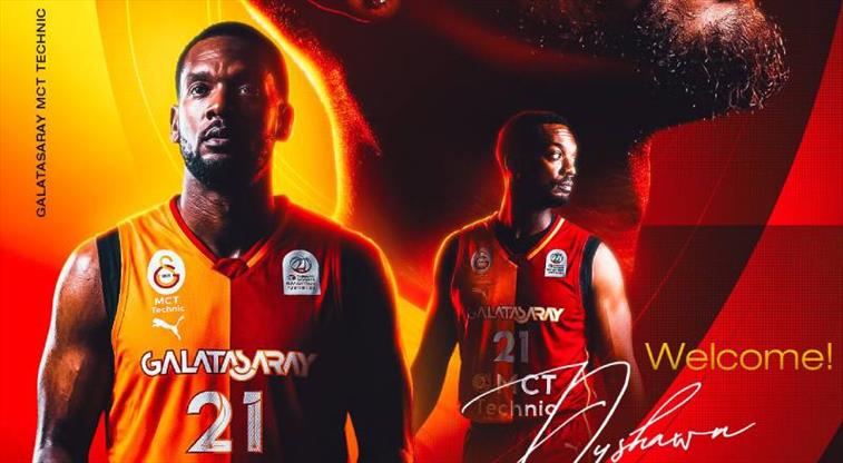 Galatasaray MCT Technic, Dyshawn Pierre'i kadrosuna kattı!