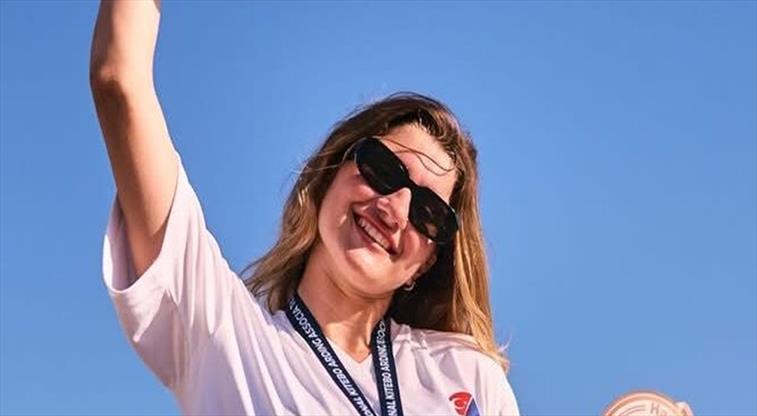 Derin Deniz Sorguç, İtalya'da gümüş madalya kazandı
