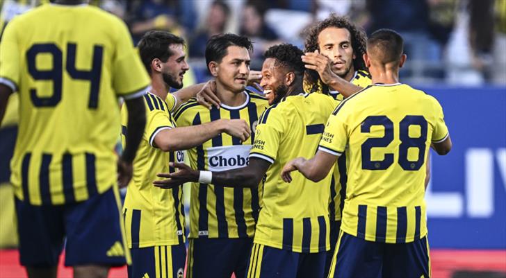 Fenerbahçe, ikinci hazırlık maçını da şov yaparak kazandı!
