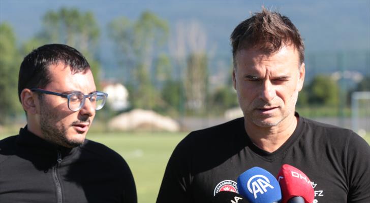 Aleksandar Stanojevic: "Tek hedefimiz yeniden Süper Lig'e yükselmek"