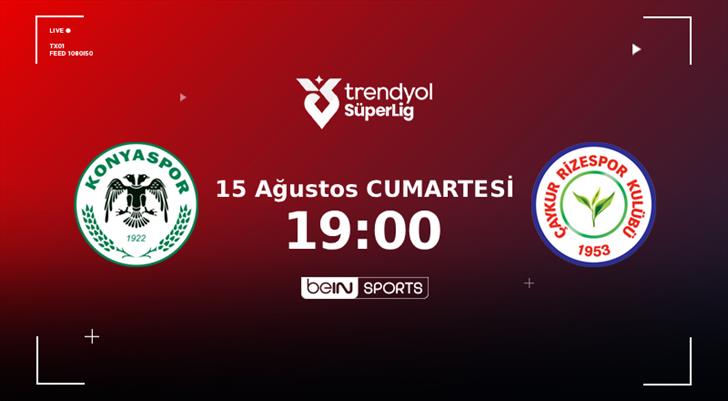 MUHTEMEL 11'LER | Tümosan Konyaspor - Çaykur Rizespor