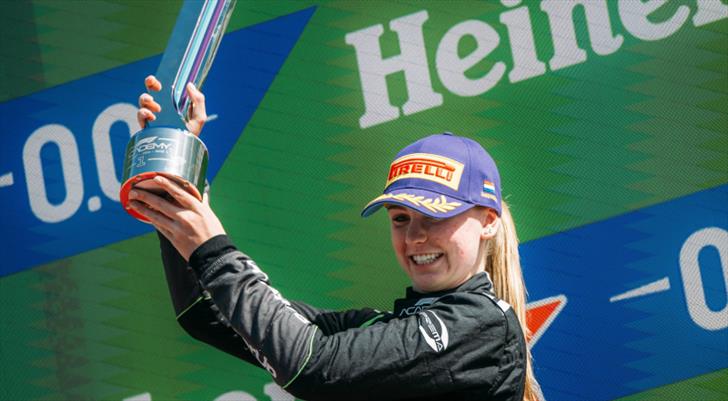 Payton Westcott, Zandvoort'ta ilk F1 ACADEMY zaferini elde etti