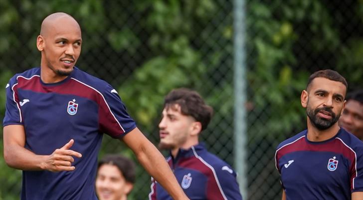 Trabzonspor, Ferencvaros maçı hazırlıklarını sürdürdü! Fabinho...