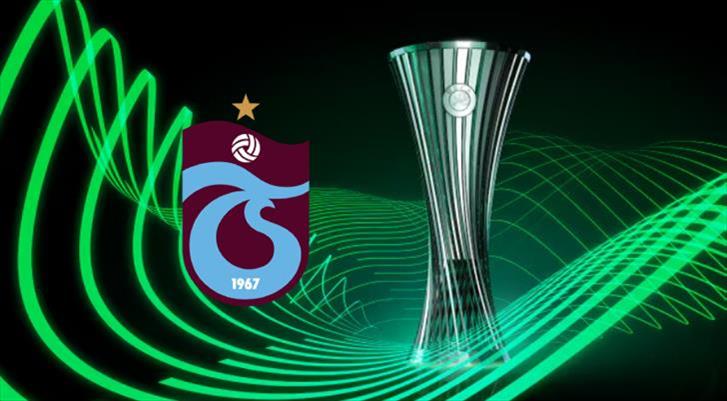 İşte Trabzonspor'un UEFA Konferans Ligi'ndeki rakipleri!
