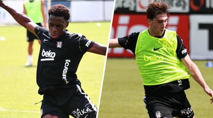 Beşiktaş'ta yeni transferler top başı yaptı!